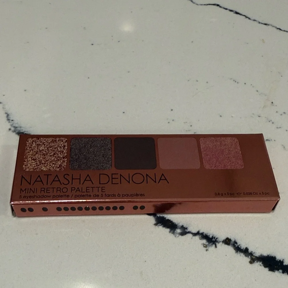 Natasha Denona Mini Retro Palette - Rose, Bronze, Copper, Brown, Mauve